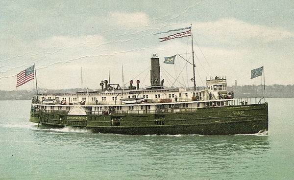 City Of Mackinac Steamer (newer photo)
